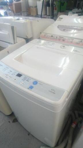 2016年製 AQUA 洗濯機 4.5kg お安く提供中☆⑨