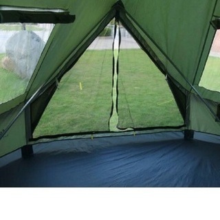 まもなく終了！ 新品未使用 ベルテント4m LEDライトファン付き