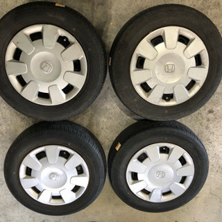 ☆モビリオ純正 鉄チン 185/65R14 7部山☆