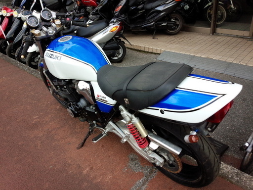 NO.2866　ＧＳＸ４００インパルスＳ　インパルスＳ (IMPULSE)　ショート管　セパハン　クーリーカラー　☆彡 NO.2866 GSX400インパルスS インパルスS (IMPULSE) ショート管