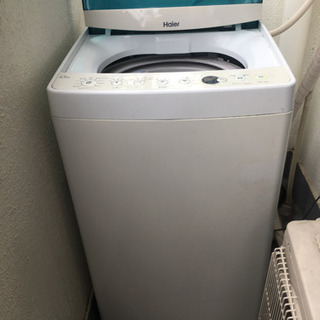 ハイアール 4.5kg 全自動洗濯機 ホワイトHaier JW-...