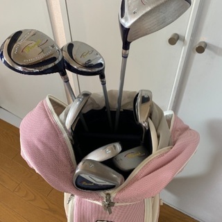 お値下げ！ゴルフナビゲーション　新品未使用開封のみ 値下げ交渉歓迎】夫婦セット ゴルフクラブ＆バック