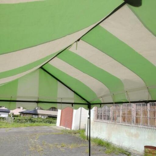 ワンタッチ 大型頑丈フレーム 大型テント 日除け防風イベントテント