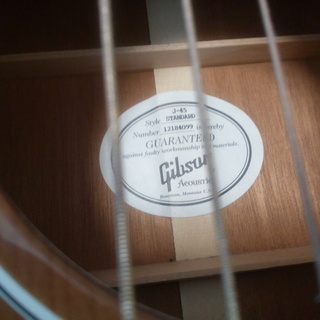  【格安】Gibson　J45　Standard エレアコ　２０１4