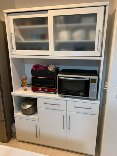 ニトリ 食器棚 キッチンボード 120