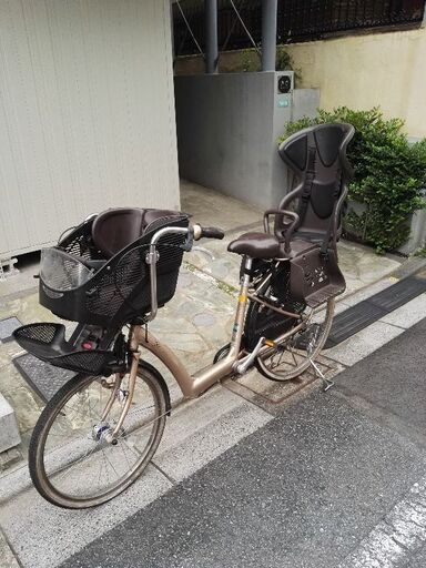 ブリヂストンのアンジェリーノ(子供乗せ用)自転車です❗
