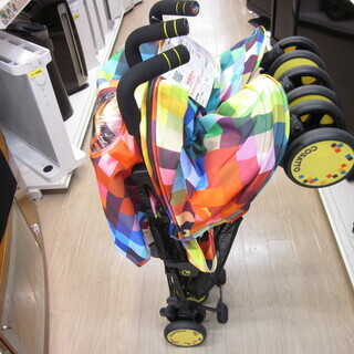 安心の保証付！クリーニング済み！cosatto 二人乗りベビーカーです！