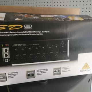 即戦力！デジタルミキサーbehringer x32 producer ＋ マルチシステムSD8 即戦力！デジタルミキサーbehringer x32 producer ＋ マルチシステムSD8