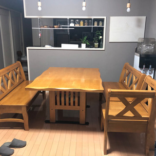 イタリア製 HARVEST ダイニングテーブルセット