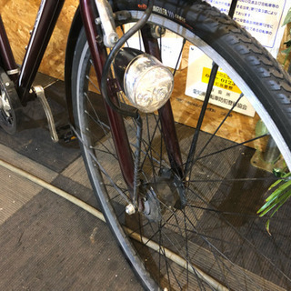 【軽量アルミフレーム】LEDオートライト7速 自転車
