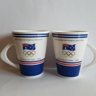 ペア  マグカップ  オーストラリア オリンピック　コーヒーカップ