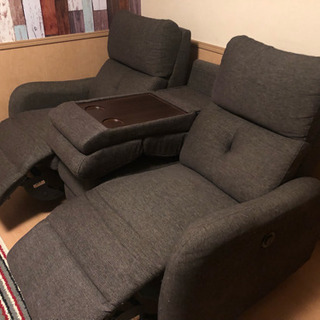 早い者勝ち！美品3人掛けリクライニングソファー🎵