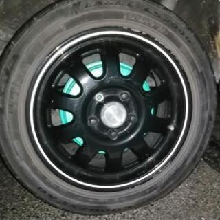 ラディアンス デイトナ RADIANCE DAYTONA アルミ 7J16 PCD114.3 ET55 205/55R16 4本セット wish プリウス他