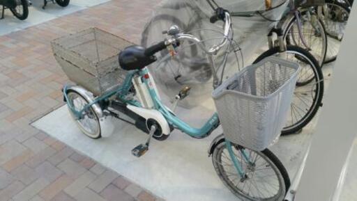 ３輪　電動自転車　三輪　バッテリー良好