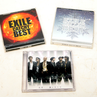 EXILE CD＋DVD2枚組 3種 まとめて
