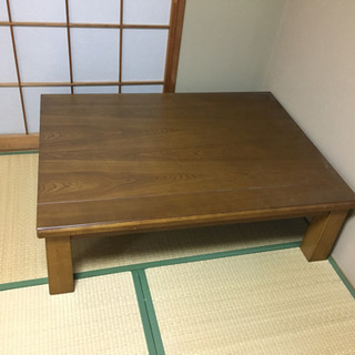 家具調コタツセット譲ります