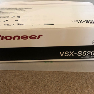 Pioneer VSX-S520 3ヶ月使用