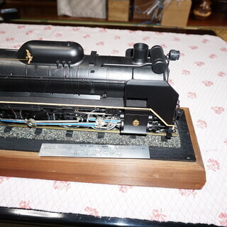 D51型】加熱テンダー機関車◇国鉄◇ケース付き◇模型◇電池付