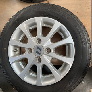 BLIZZAK VRX 155/65R13 スタッドレスタイヤ4本セットホイール付き