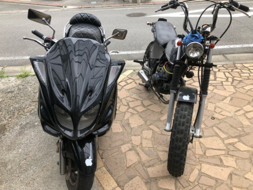 マジェスティ250.tw200を2台セットで売ります。