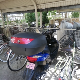 スクーター アドレスV125S青 自賠責残り二年付き 事故歴無し 2013年