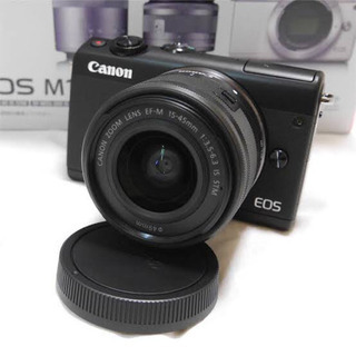 Canon EOS m100  ほぼ新品  配送可能  16日ま...