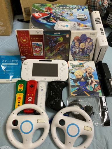 wiiu 本体3台 スマブラ モンハン 太鼓 マリオカート マイク まとめ売り wiiu 本体3台 スマブラ モンハン 太鼓 マリオカート マイク まとめ売り