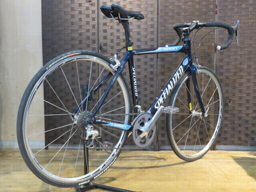 SPECIALIZED S-WORKS ROUBAIX スペシャライズド エスワークス ルーべ 2008年 Mサイズ 紺 20速 カーボン ロードバイク 自転車 札幌発