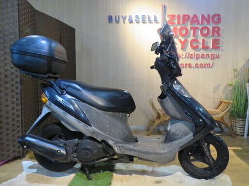 SUZUKI ADDRESS V125 RFDUZD42 実働 スズキ アドレス 125cc ブラック 5999km 原付2種 スクーター バイク 札幌発