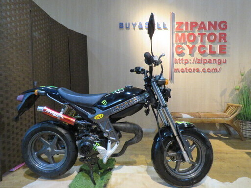 SUZUKI STREET MAGIC CA1LB スズキ ストリートマジック フルカスタム ストマジ 50cc 4943km ブラック バイク 札幌発