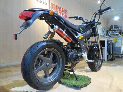 SUZUKI supermasculinity STREET MAGIC CA1LB スズキ ストリートマジック フルカスタム スズキ ストマジ  50cc 4943km ブラック バイク