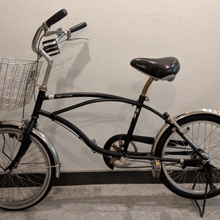 ビーチクルーザー マッドブラック 20インチ 使用感有