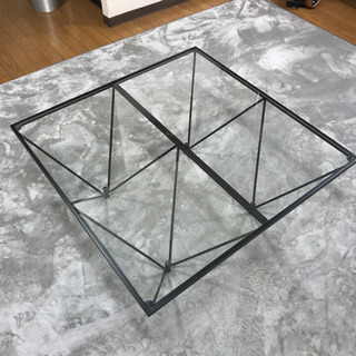 ルネセイコウ ガラステーブル