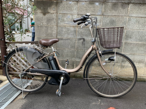 電動自転車ヤマハPAS natural26インチ6Ahライトブラウン電動アシスト自転車