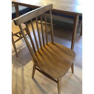 A75605 モモナチュラル ダイニング3点セット テーブル+チェア2脚 W1400