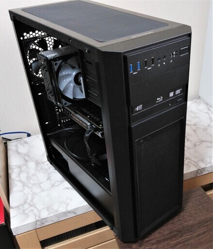 高性能 PCデスクトップ i7 7700K GTX1070 Blu-ray SSD HDD win10