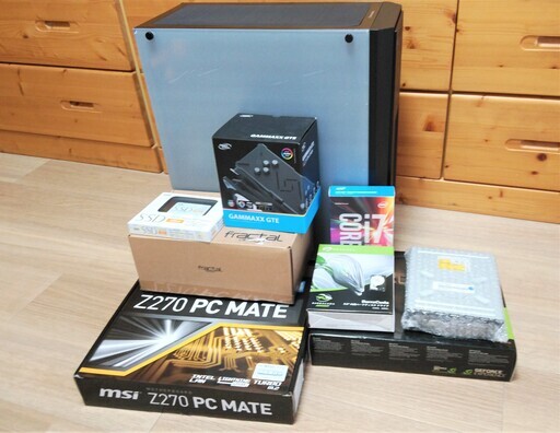 高性能 PCデスクトップ i7 7700K GTX1070 Blu-ray SSD HDD win10