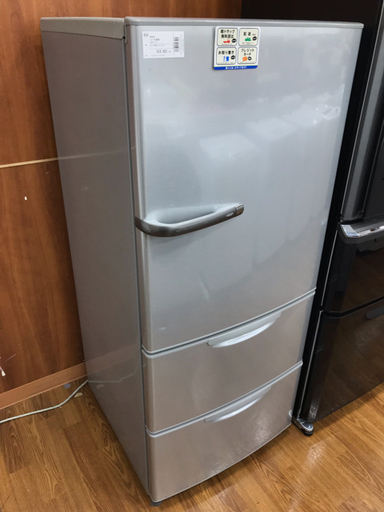 【6ヶ月保証付き】AQUA（アクア）3ドア冷蔵庫　AQR-271C