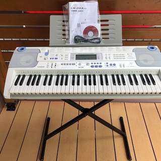 ★CASIO カシオ 光ナビゲーションキーボード 付属品有 スタ...