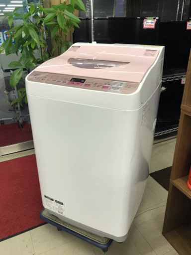 【リユース品】 SHARP シャープ 洗濯乾燥機 5.5キロ 2017