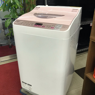 リユース品】 SHARP シャープ 洗濯乾燥機 5.5キロ 2017