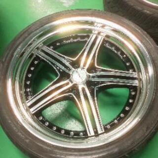 WALD 24インチ ホイール 中古4本  ヴァルド ランクル
