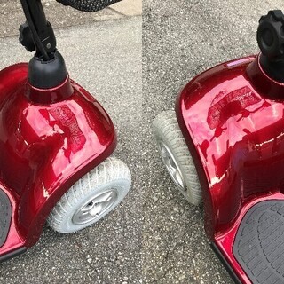 ☆彡 軽量コンパクト!新古車!!!未使用の電動車いす。セニアカー