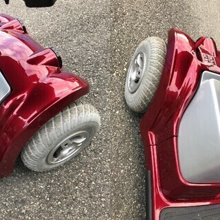 ☆彡 軽量コンパクト!新古車!!!未使用の電動車いす。セニアカー