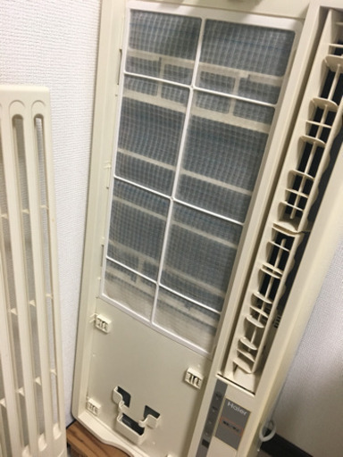 [美品・中古]Haierリモコン付き窓用エアコン