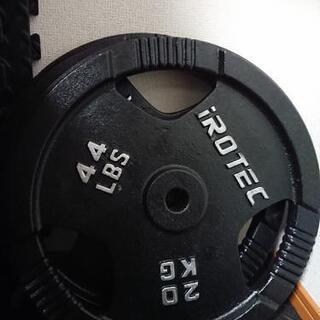 iROTEC 20KG 穴径28mm プレート2枚