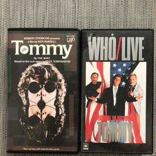 THE WHO TOMMY ビデオテープ2本