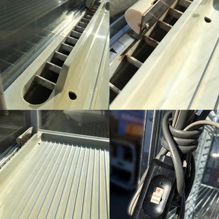 【自社配送は札幌市内限定】SANYO/サンヨー 冷蔵 ショーケース SSR-160E 雪印牛乳 ［シミ・ニオイ残り有り］ 自社配送は札幌市内限定】SANYO/サンヨー 冷蔵 ショーケース SSR-160E
