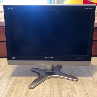 SHARP 2009年製 液晶テレビ 20インチ