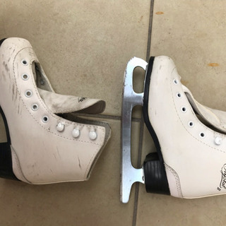 スケート靴 ザイラス クリスタル2 17cm 白